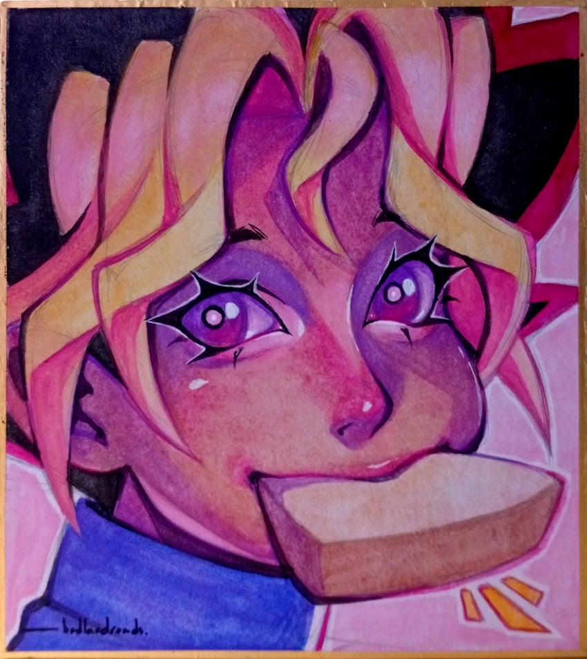 muto yugi (yu-gi-oh! and 1 more) drawn by suba_rashii