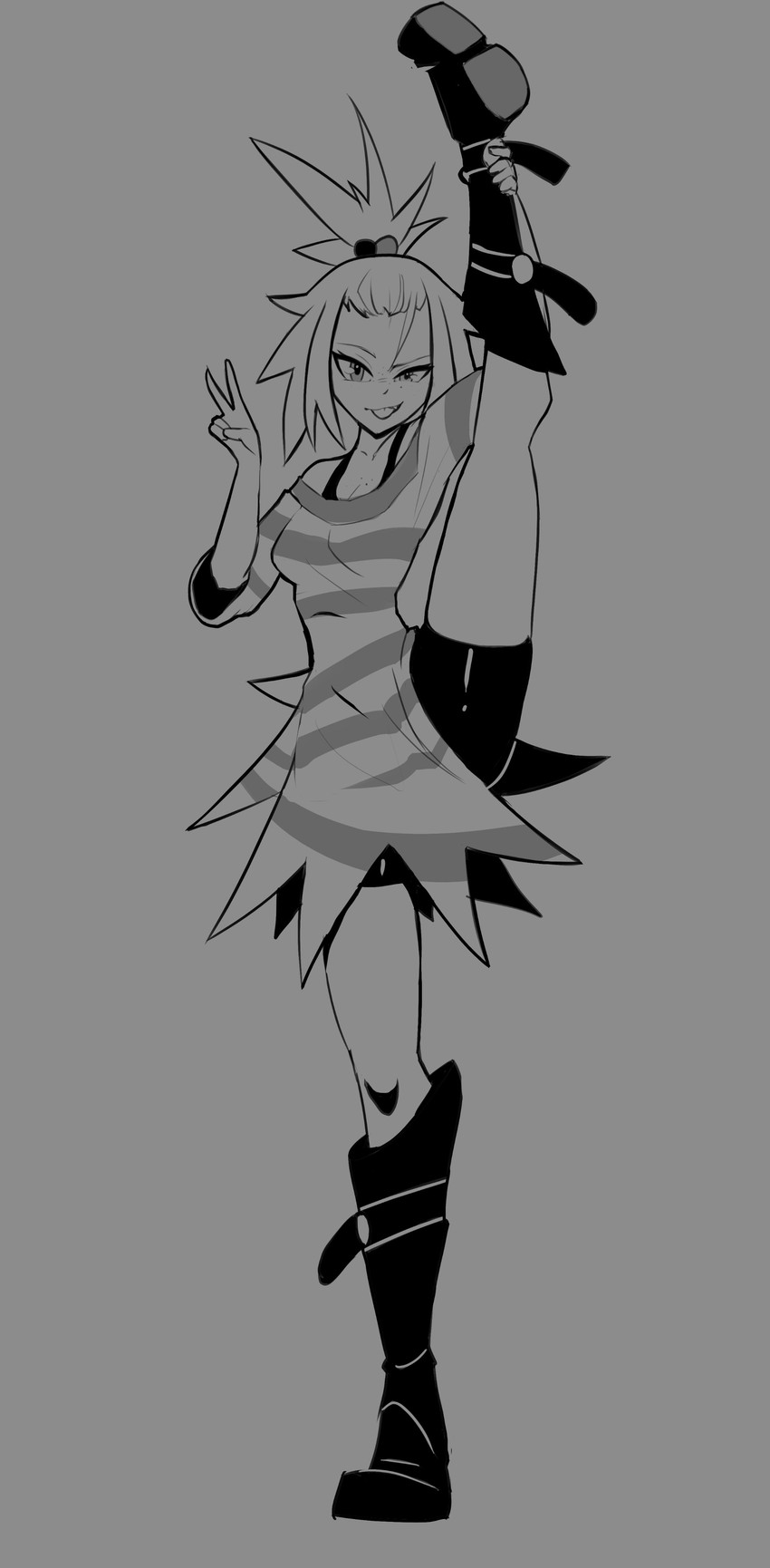roxie (pokemon and 1 more) drawn by aidan_core