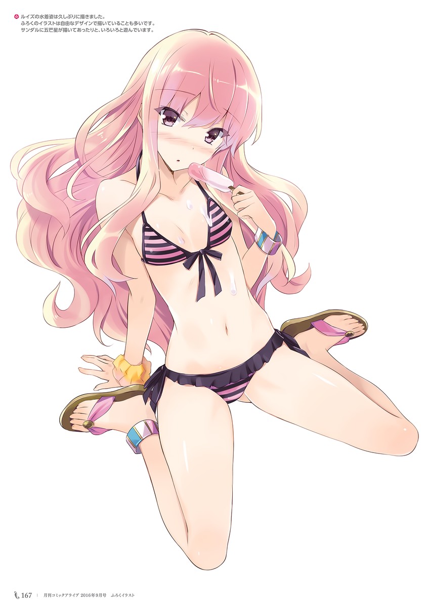 louise francoise le blanc de la valliere (zero no tsukaima) drawn by usatsuka_eiji
