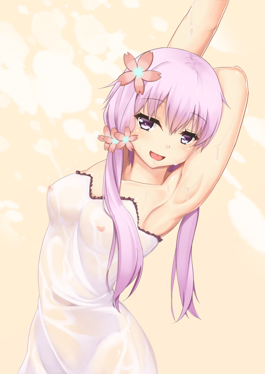 yuzuki yukari (vocaloid and 1 more) drawn by satosi