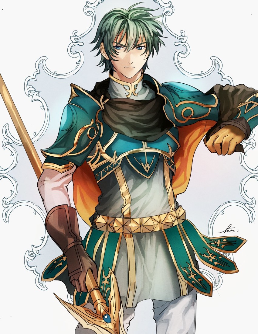 ephraim (fire emblem and 1 more) drawn by kazuha_(kazuha1003)