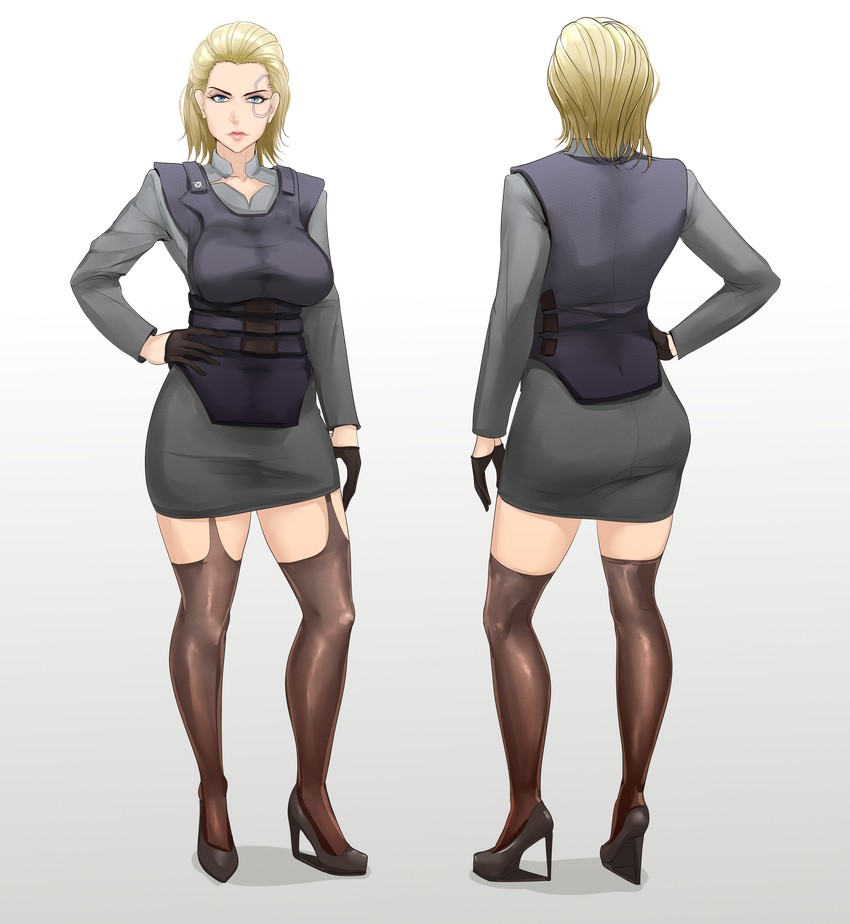 meredith stout (cyberpunk and 1 more) drawn by nofuture