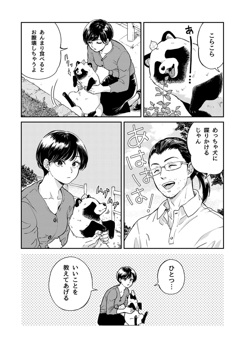 tanuki and fuji (ame to kimi to) drawn by nikaidou_kou