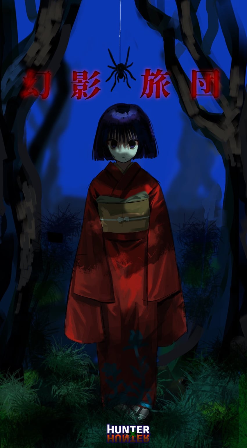 kalluto zoldyck (hunter x hunter) drawn by betti_(xx_betti)