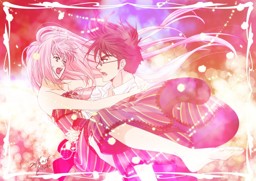 mylene jenius and nekki basara (macross and 1 more) drawn by kutsuno