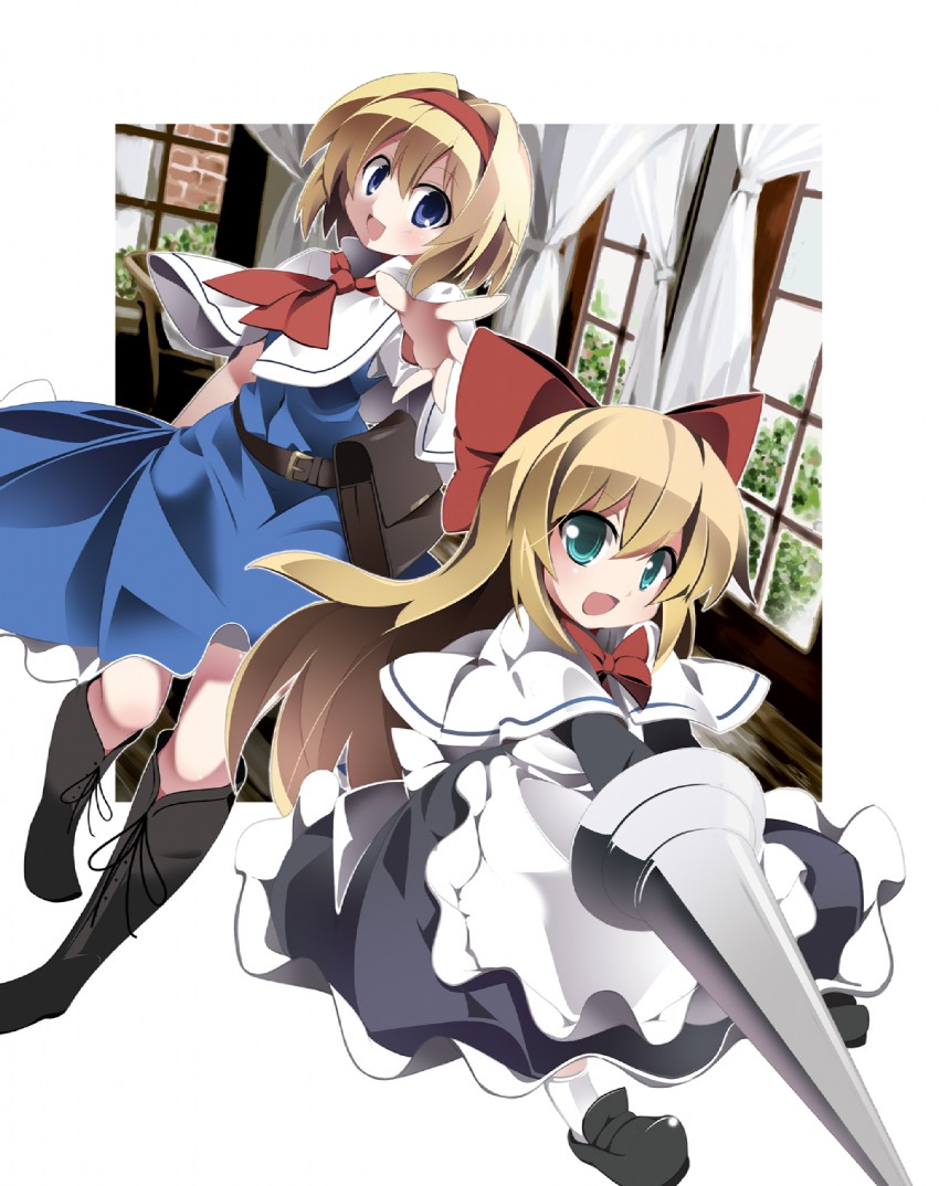 alice margatroid and shanghai doll (touhou) drawn by tomatomato_(tomato_kanzume)