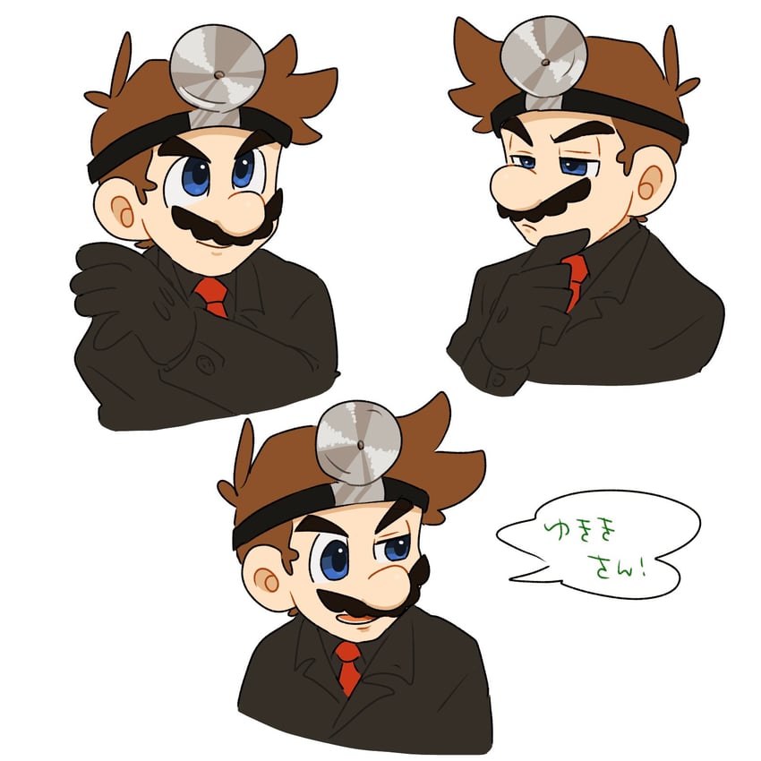 mario and dr. mario (mario and 1 more) drawn by mimimi_(mimimim9999)