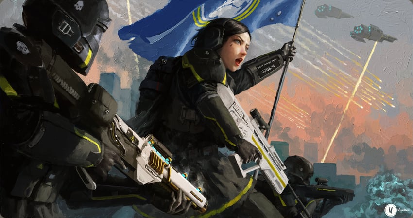 helldiver (helldivers) drawn by xianggang_jizhe