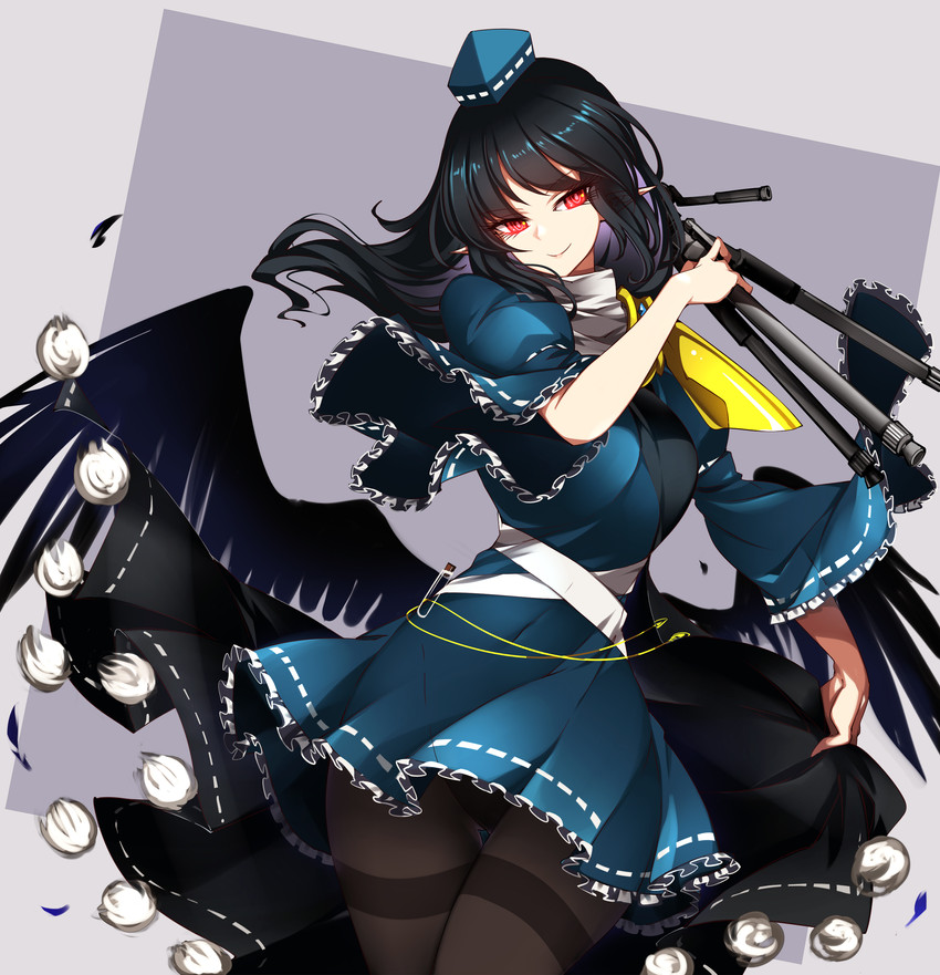 iizunamaru megumu (touhou) drawn by raptor7