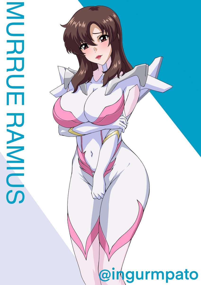 lacus clyne and murrue ramius (gundam and 2 more) drawn by kyomeihibiki