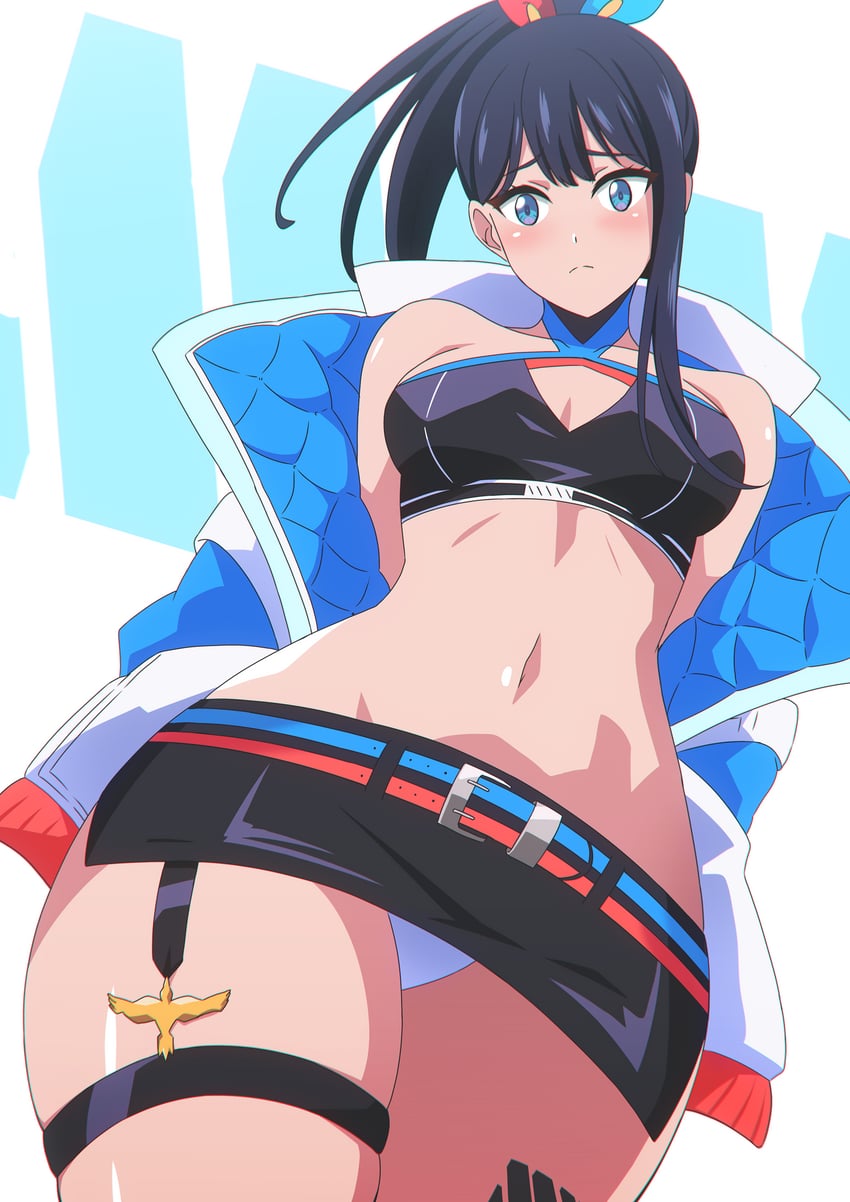 takarada rikka (gridman universe and 1 more) drawn by hara_(harayutaka)