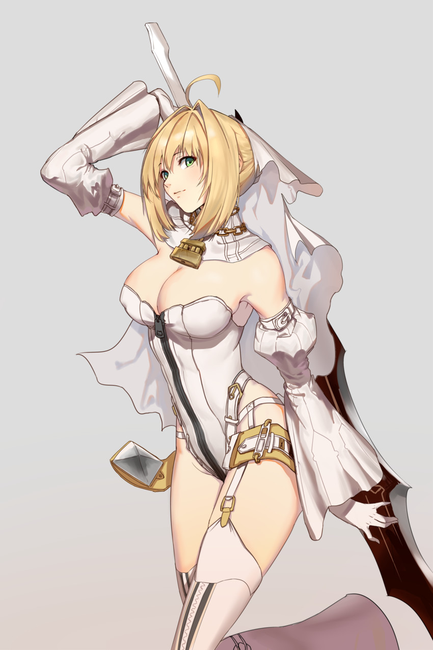 nero claudius (fate and 1 more) drawn by tingas