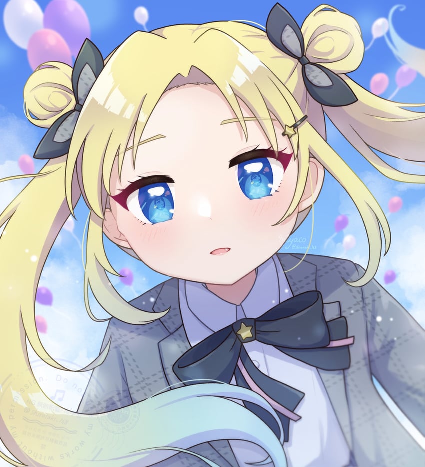 osawa rurino (love live! and 1 more) drawn by miyaco_(shirataki_168)