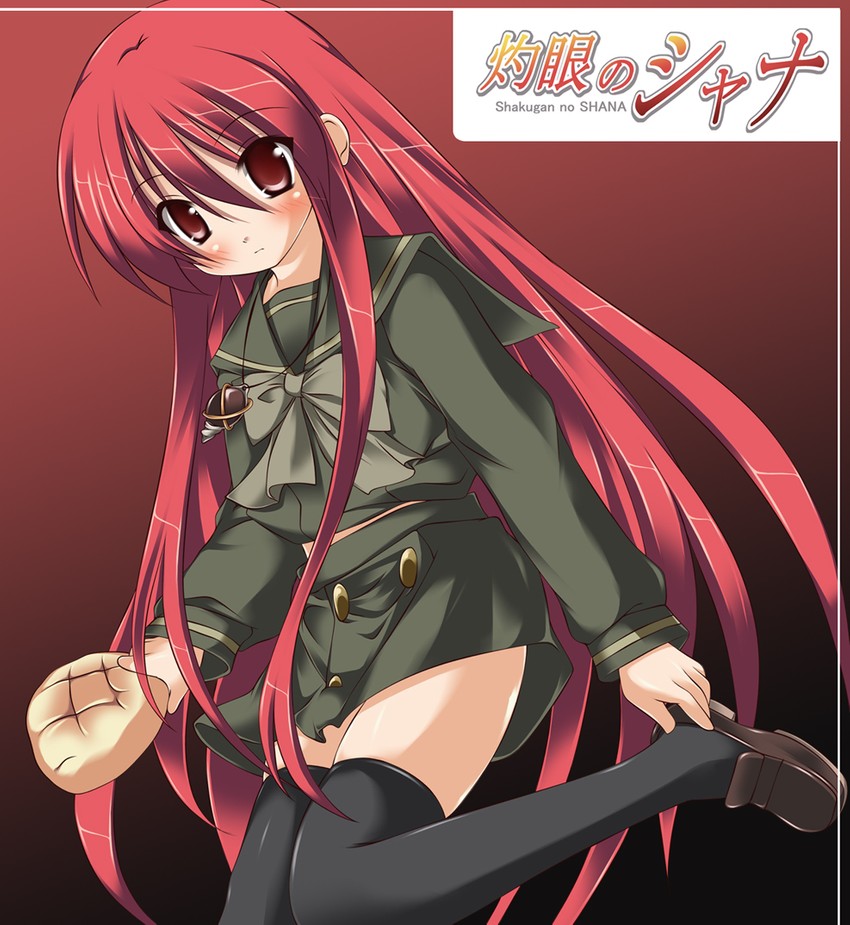 shana and alastor (shakugan no shana) drawn by shin'ya_natsuki