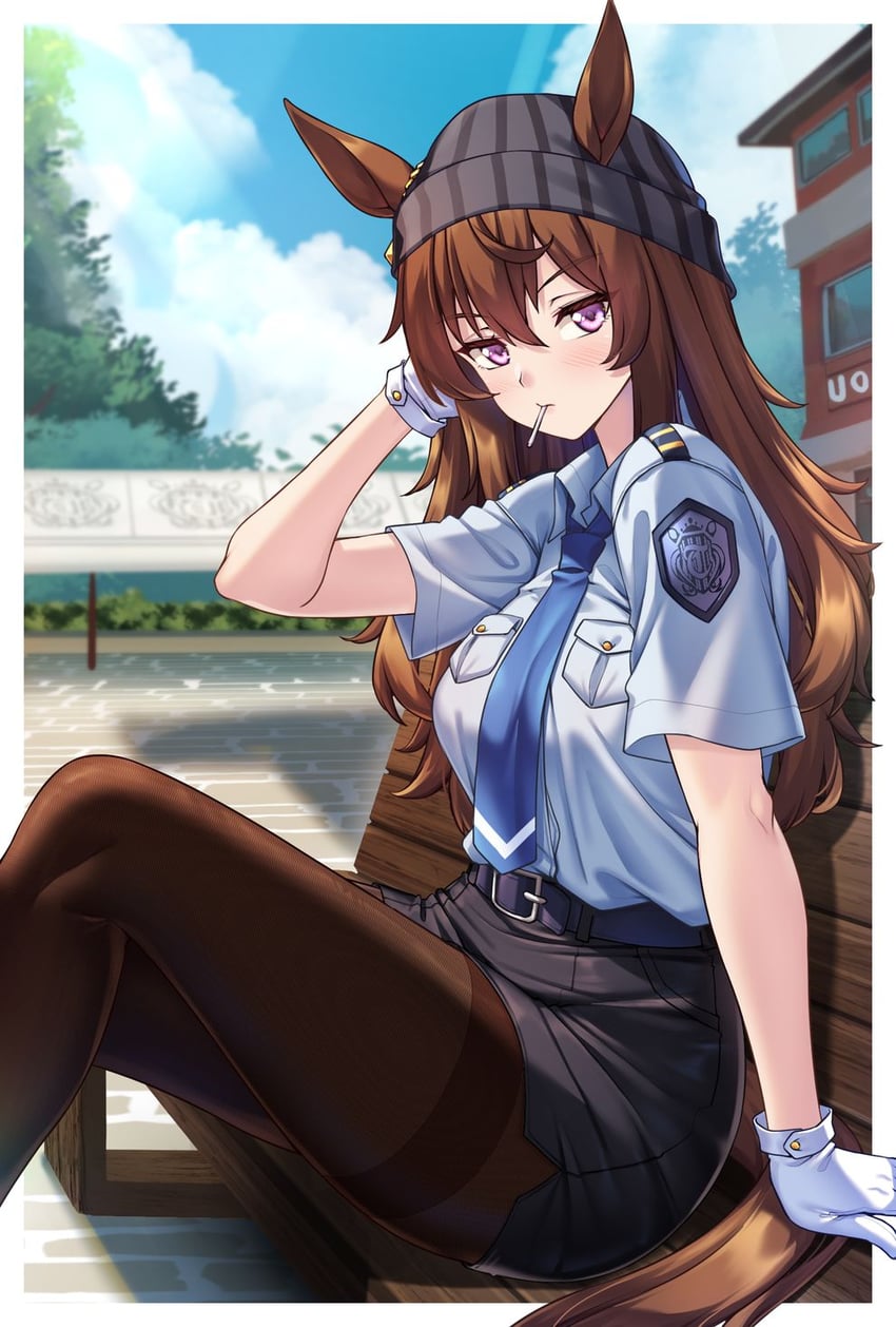nakayama festa (umamusume) drawn by shirokuma_a