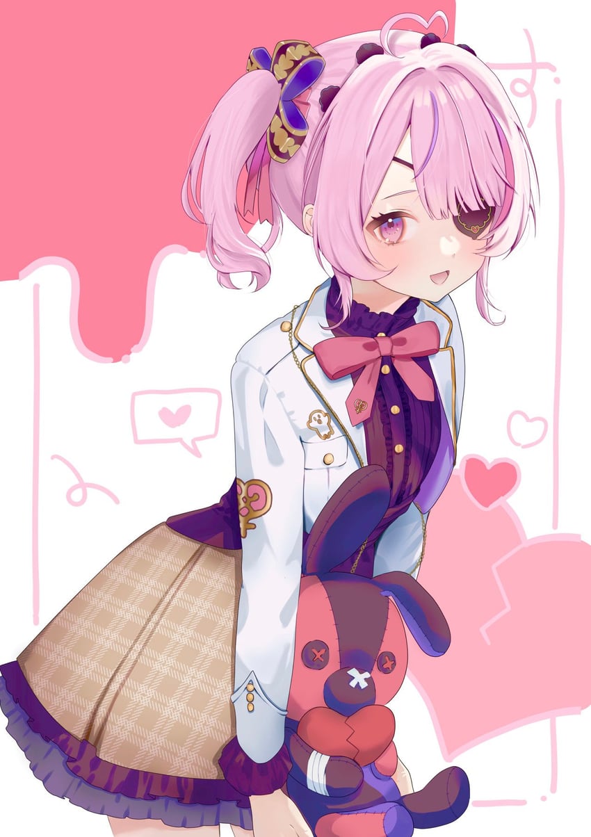 maria marionette and sir ventrilo (nijisanji and 1 more) drawn by natsume_asa