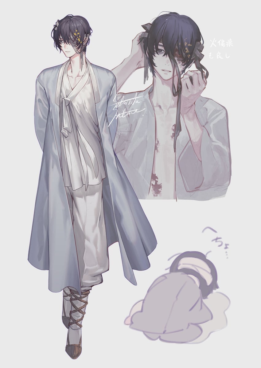 yi sang (project moon and 1 more) drawn by satome_setsuko