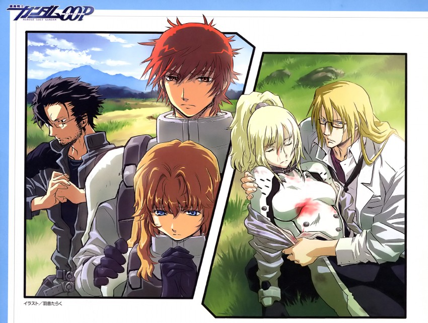 chall acustica, ian vashti, marlene vlady, ruido resonance, and joyce b. moreno (gundam and 2 more) drawn by uon_taraku