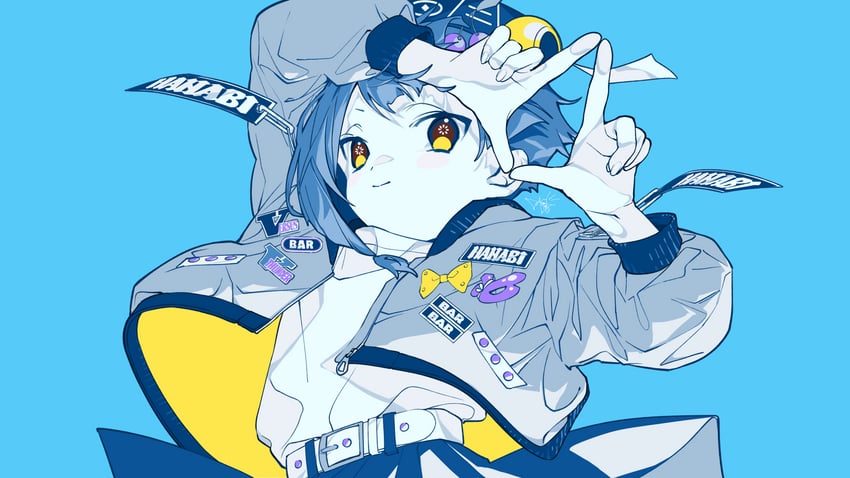 ariake hanabi hana (hanabi-chan wa okuregachi) drawn by sa_jitsu