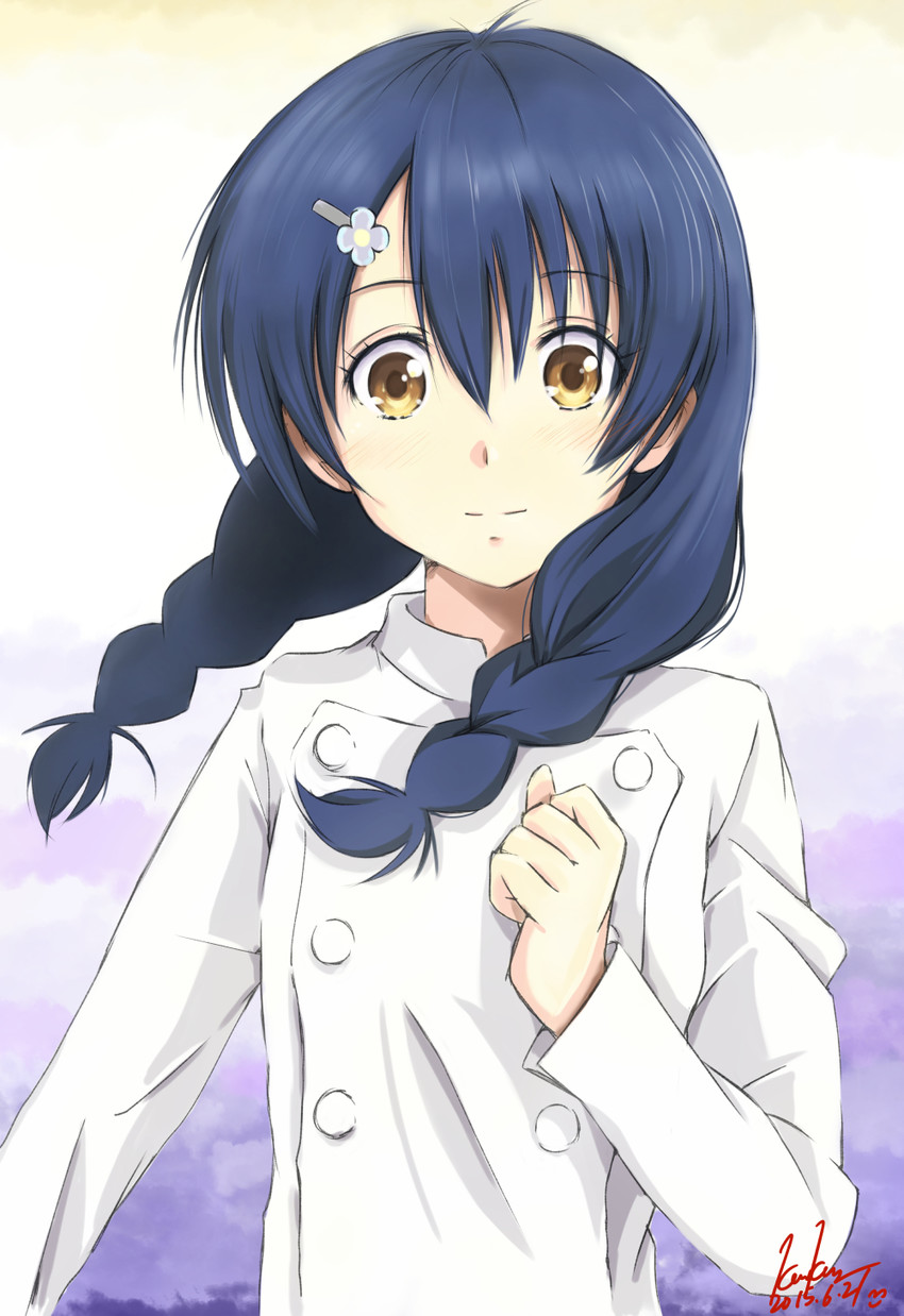 tadokoro megumi (shokugeki no souma) drawn by kem_kem