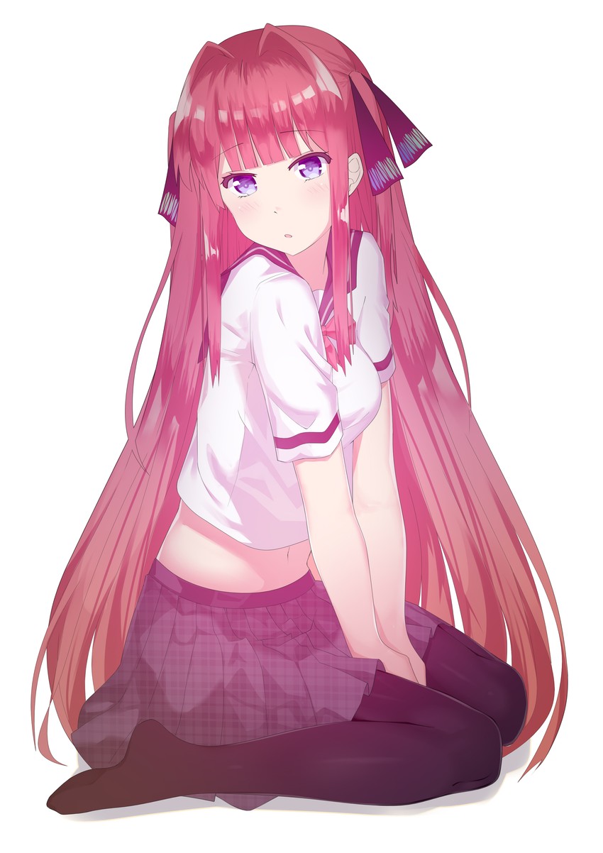 nakano nino (go-toubun no hanayome) drawn by nagisa_(cxcx5235)