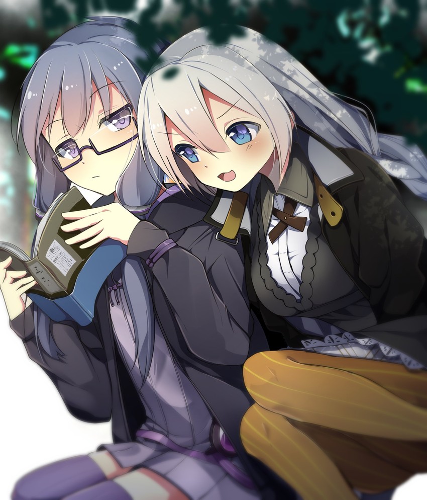 yuzuki yukari and kizuna akari (voiceroid) drawn by rasu_(mtn)