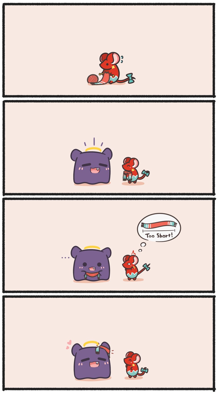 takodachi and mr. squeaks (hololive and 1 more) drawn by mpien