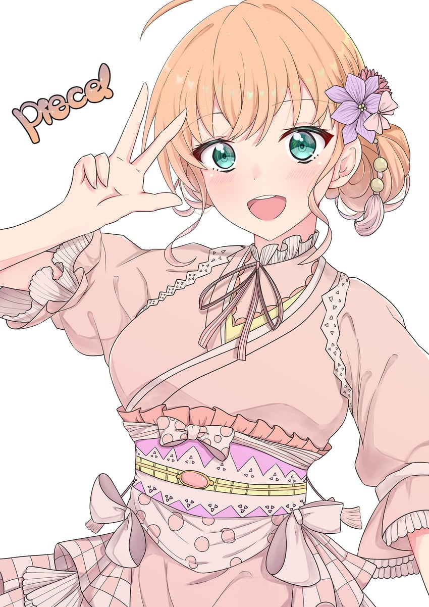 hinoshita kaho (love live! and 1 more) drawn by ikuto_(nanami_ice)
