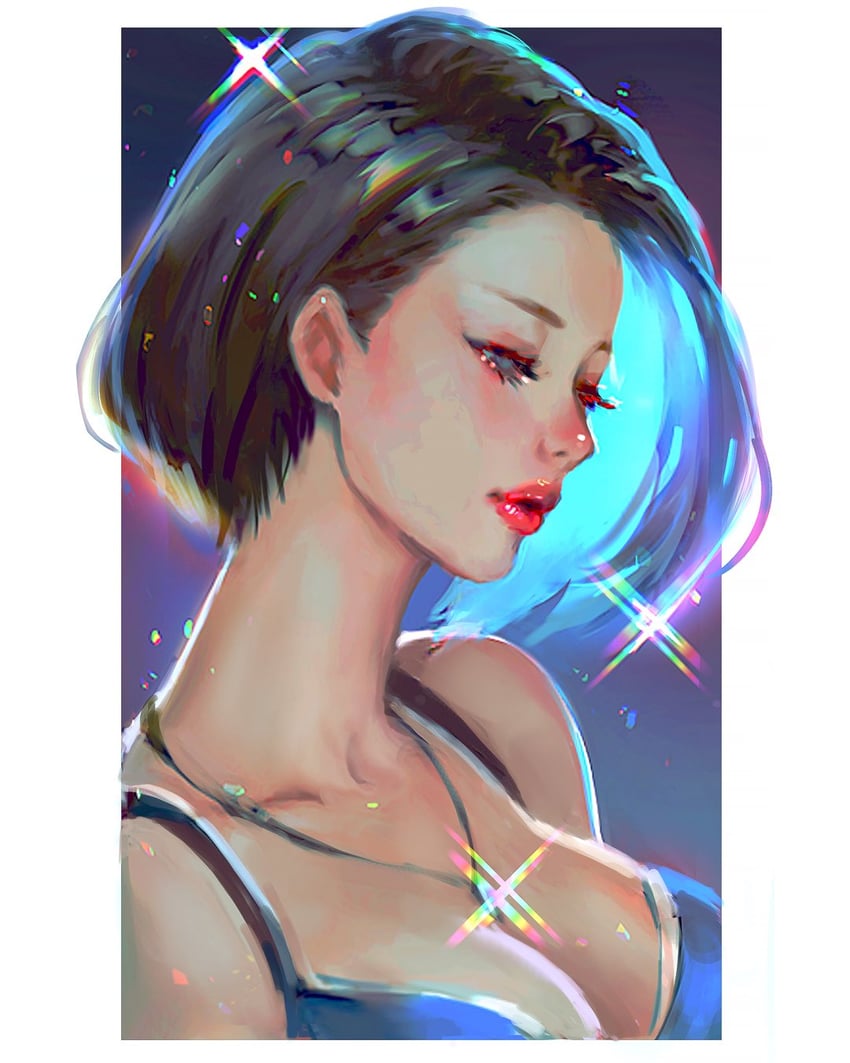 jill valentine (resident evil and 2 more) drawn by serafleur