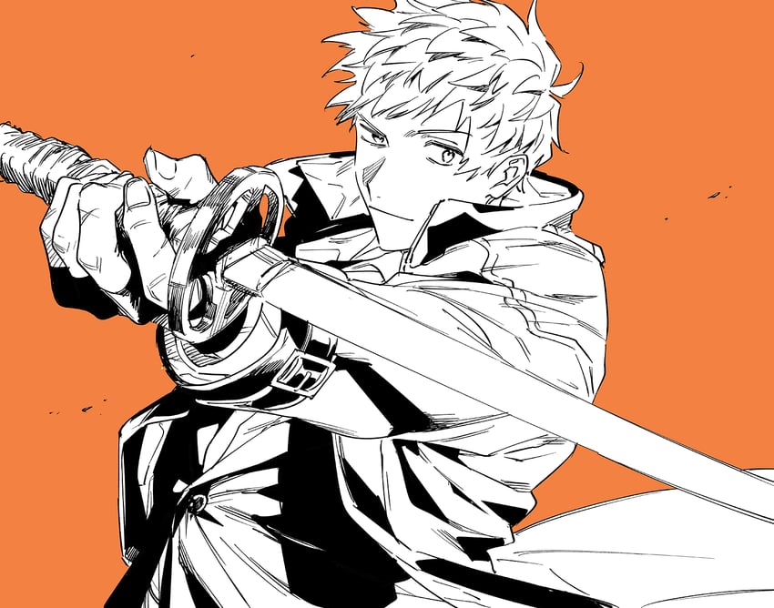 saitou hajime (fate and 1 more) drawn by uni_(nico02)