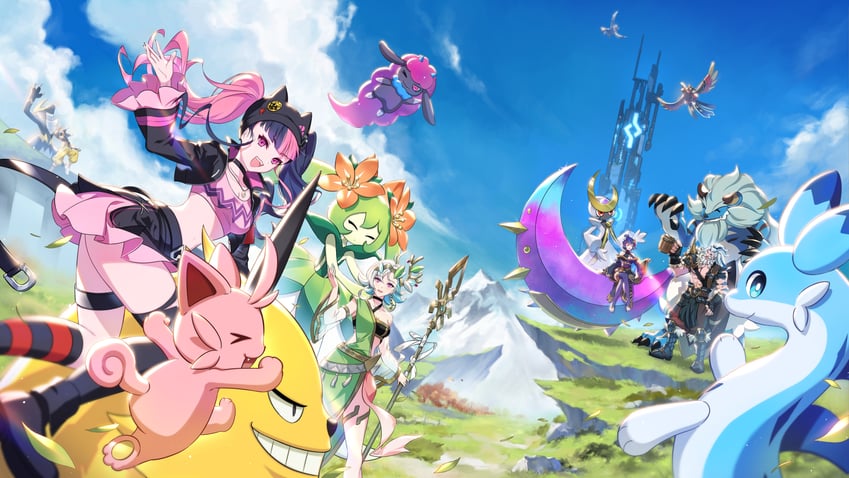 zoe rayne, chillet, cattiva, grizzbolt, daedream, and 12 more (palworld)