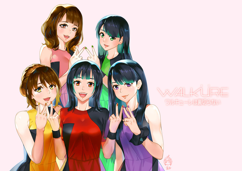 touyama nao, suzuki minori, junna, yasuno kiyono, and nishida nozomi (real life and 2 more) drawn by ge_xi