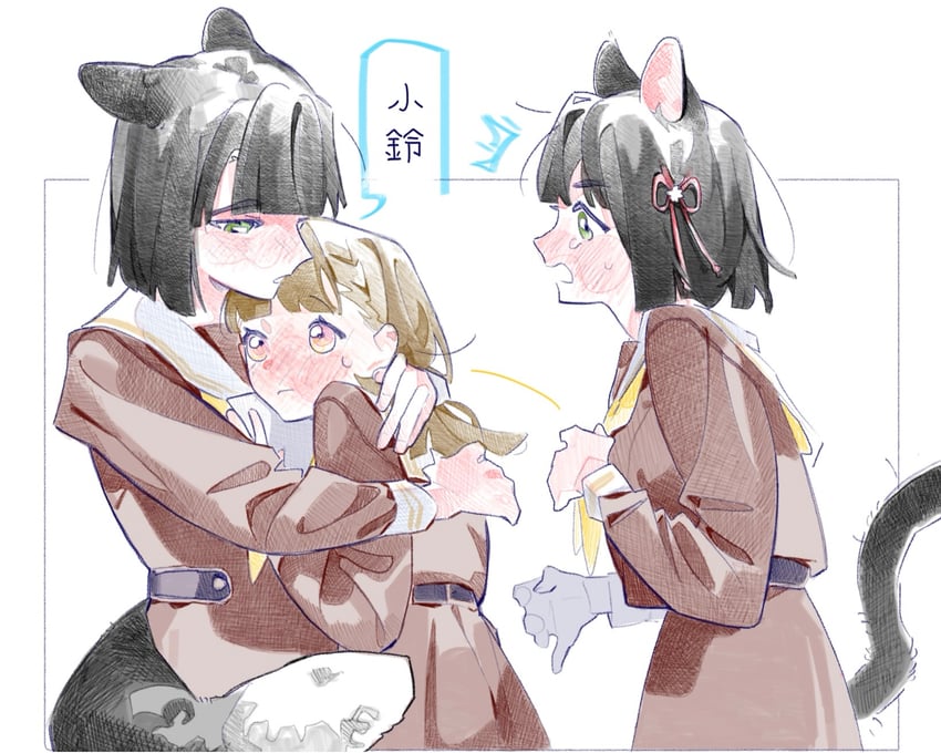 momose ginko and kachimachi kosuzu (love live! and 1 more) drawn by pipi_(m1x_mix)