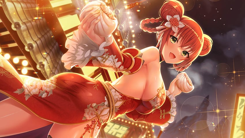 akai asaka (deep one kyomu to mugen no fragment) drawn by natsuhiko