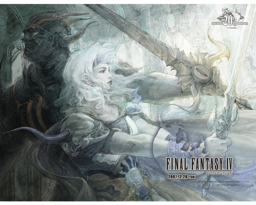 paladin, cecil harvey, and dark knight (final fantasy and 1 more) drawn by yoshioka_airi