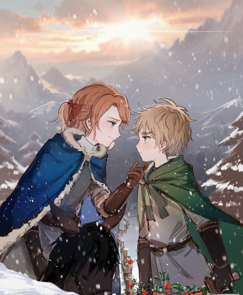 united kingdom and france (axis powers hetalia) drawn by woshifoufou