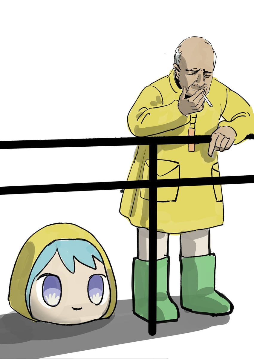 luce and rino fisichella (jubilee 2025) drawn by wtlong_han