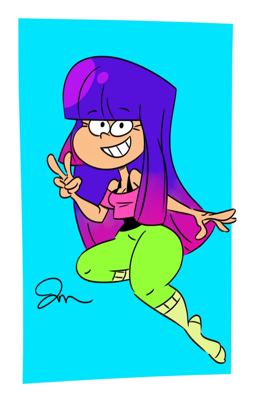 miko kubota (glitch techs) drawn by jose_miranda