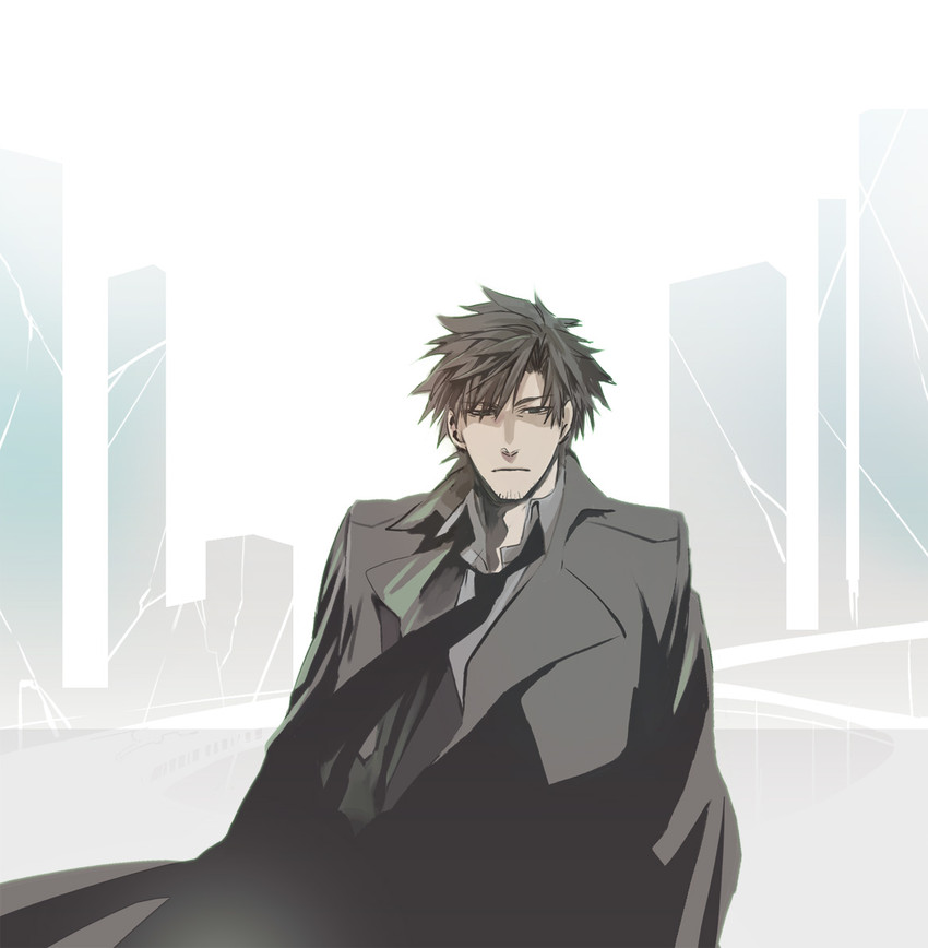 emiya kiritsugu (fate and 1 more) drawn by hali