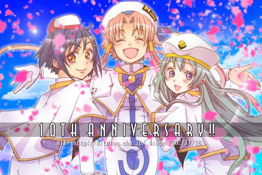 mizunashi akari, alice carroll, and aika granzchesta (aria) drawn by tomomi_(mltplus)