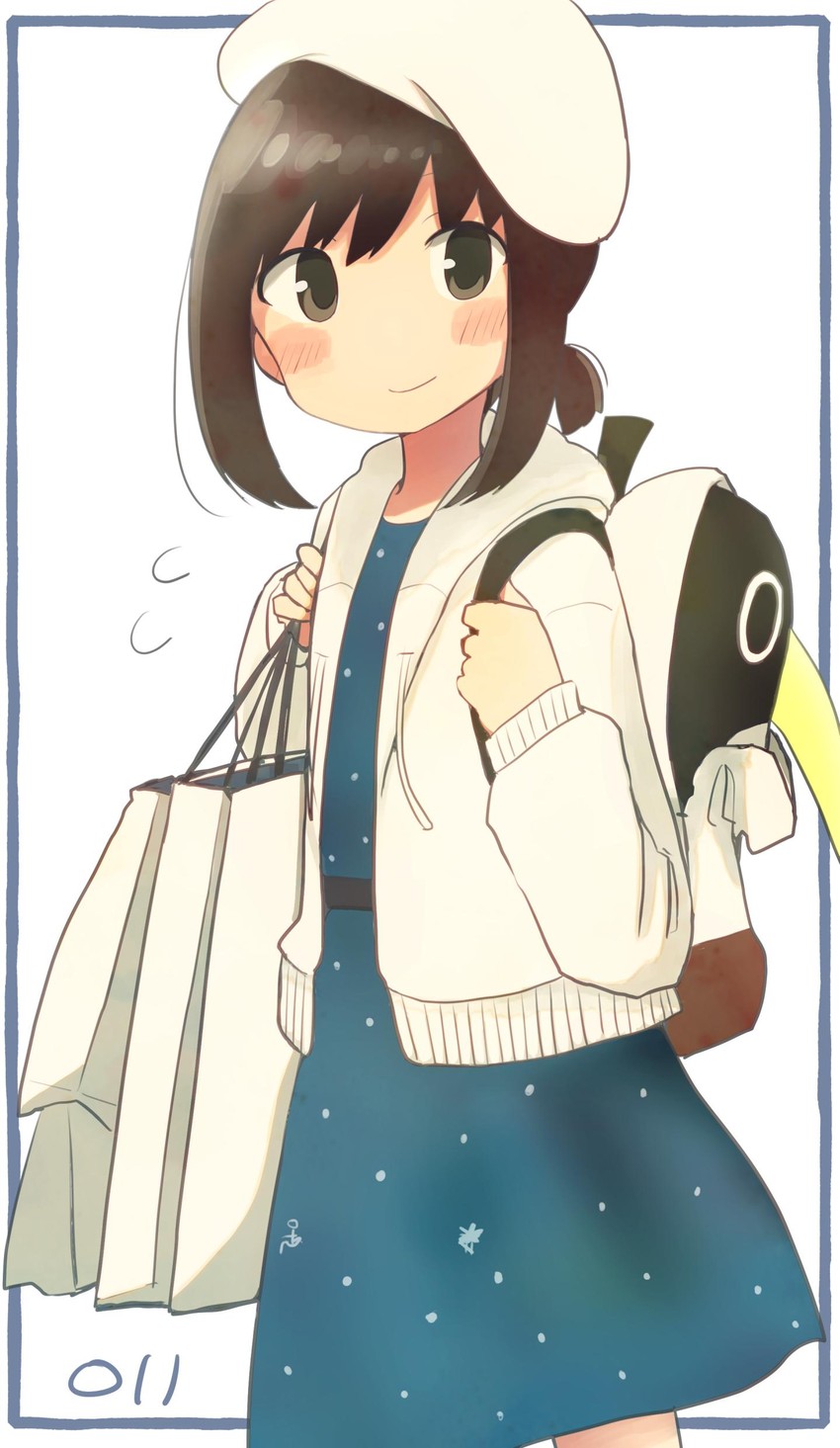 fubuki and failure penguin (kantai collection) drawn by ma_rukan