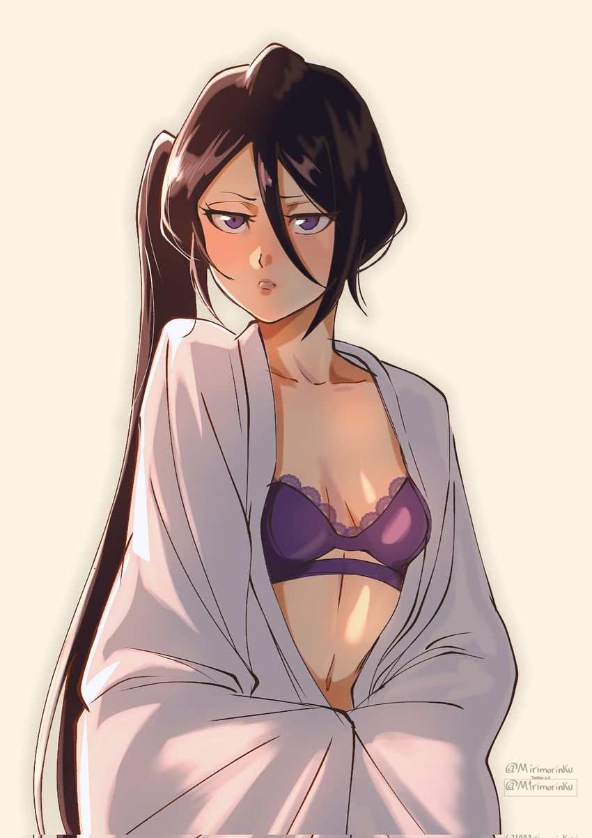 kuchiki rukia (bleach and 1 more) drawn by m1rimorinku