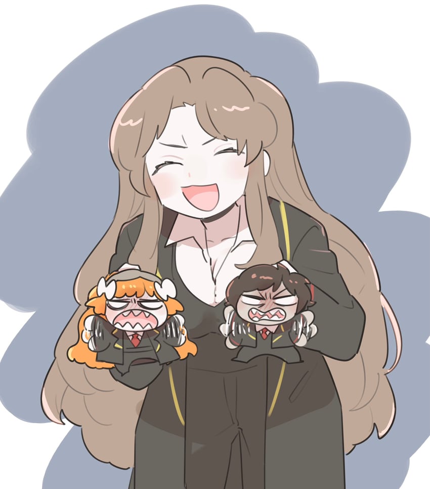 ishmael, outis, and rodion (project moon and 1 more) drawn by kojocho05