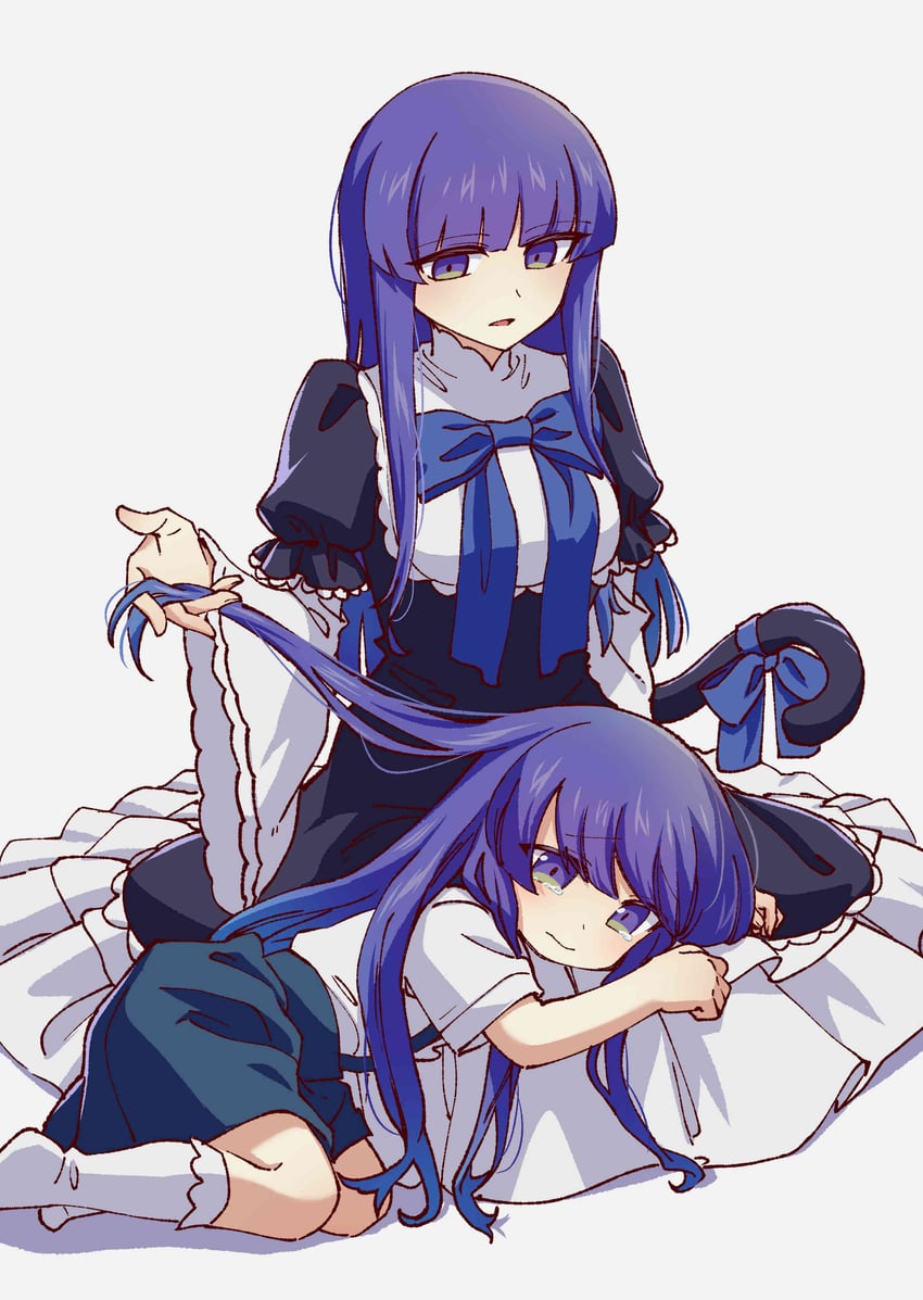 furude rika and frederica bernkastel (higurashi no naku koro ni and 1 more) drawn by kokugimanga