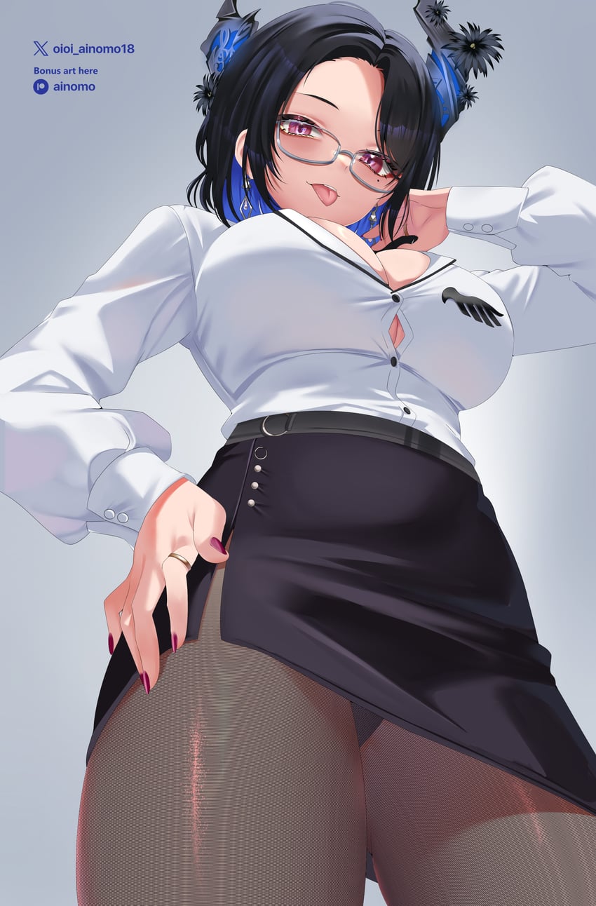 nerissa ravencroft (hololive and 1 more) drawn by oioi_ainomo