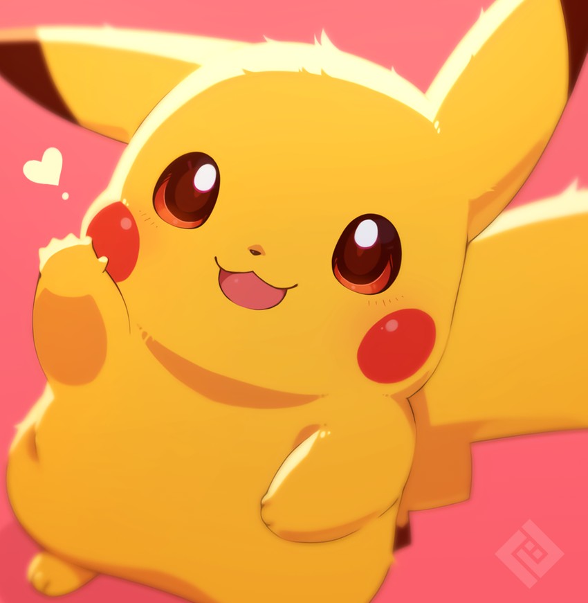 pikachu (pokemon) drawn by tsuji