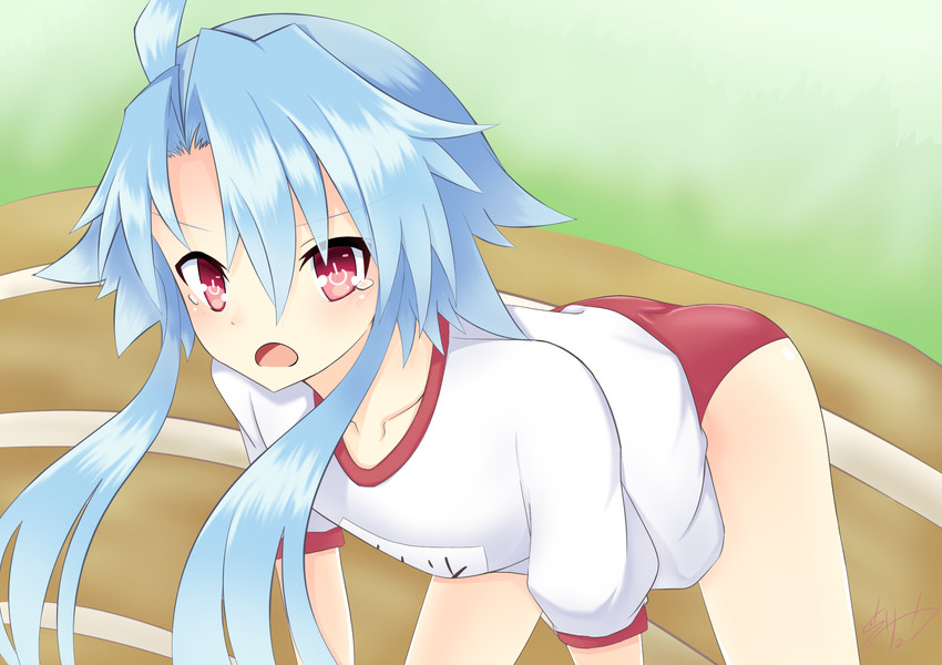 blanc and white heart (neptune) drawn by ryuu_(pikagomi)