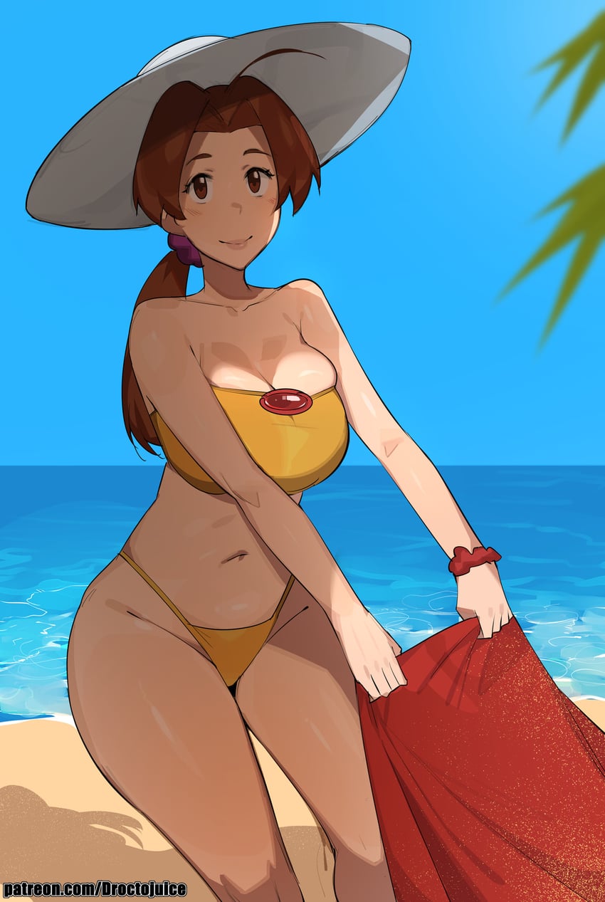 delia ketchum (pokemon and 1 more) drawn by dr_octojuice