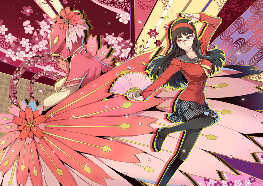 amagi yukiko and konohana sakuya (persona and 1 more) drawn by toruglose