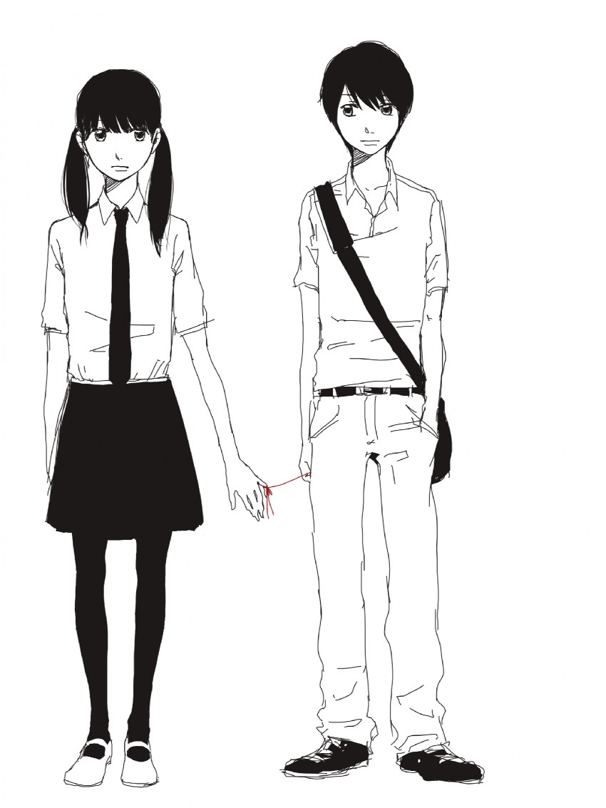 chiba saori and takatsuki yoshino (hourou musuko) drawn by muraka_(ka_or_i)